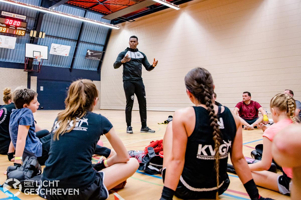 Kickboks clinic Remy Bonjasky