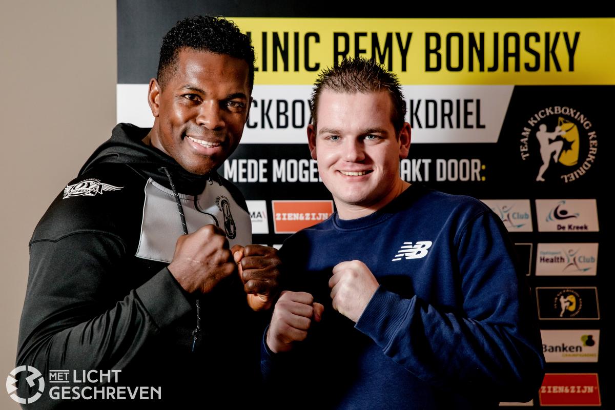 Kickboks clinic Remy Bonjasky