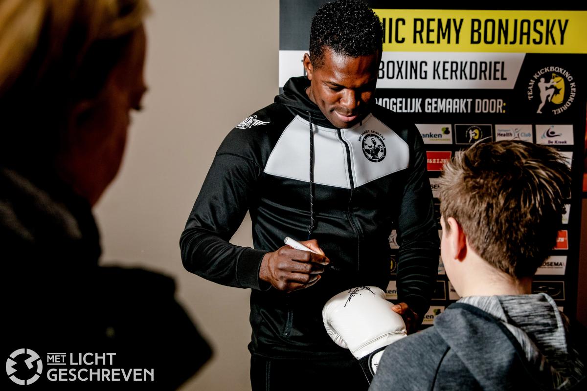 Kickboks clinic Remy Bonjasky