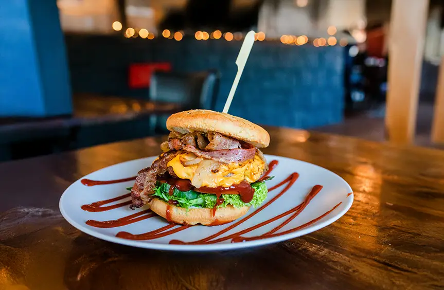 Product fotografie van een hoofdgerecht voor een menukaart voor restaurant het Galgenwiel in Waalwijk