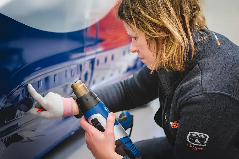 Bedrijfsreportage van een proces van een reclamebureau in Vlijmen